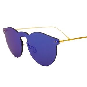 Leonard Mask Sunglasses in Royal Blue